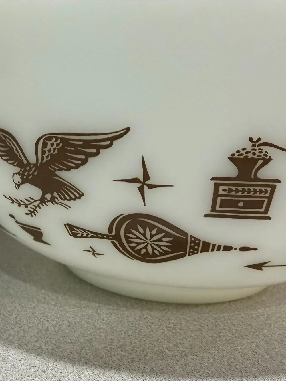 Pyrex 441-444 Cinderella Early Nesting Bowls